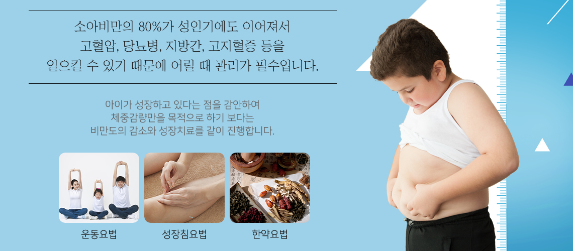 소아비만 원인과 치료목표